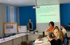 Выступление директора Волгоградского строительного техникума Голиковой Галины Артуровны по итогам открытой защиты курсового проекта Пупиной Дарьи