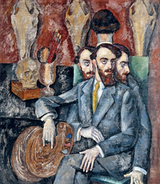 Портрет художника А.И. Мильмана, 1916-1917 гг